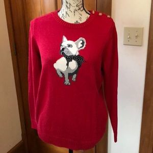 Charter Club Sweaters - Charter club French bulldog sweater Charter Club Sweaters - Charter club French bulldog sweater